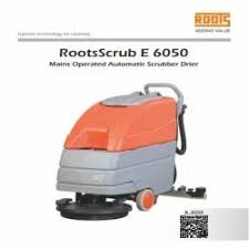 rootsscrub e 6050 scrubbing machine