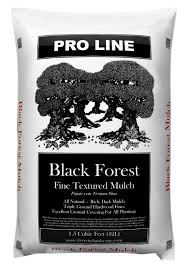 black forest 1 5 cu ft black mulch