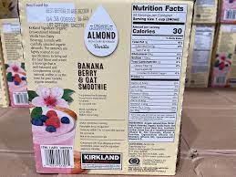 is kirkland signature almond milk at