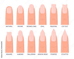 cartoon drawings of pink nails