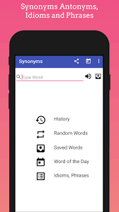 synonyms and antonyms offline apk for