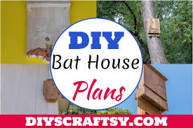 10 Diy Bat House Plans You Can Build