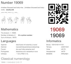 19069 number, meaning and properties - Number.academy