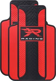 r racing red velocity floor mats r