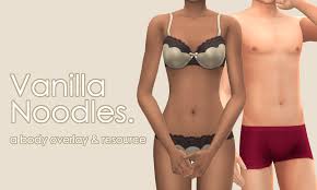 Subtle freckles & moles · 12. Sims 4 Vanilla Noodles Body Overlay The Sims Book
