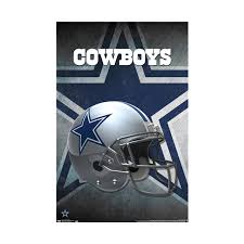 Nfl Dallas Cowboys Helmet 16 Wall Poster