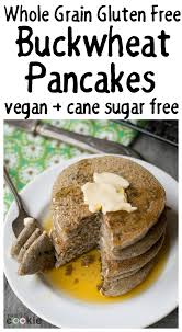 gluten free buckwheat pancakes vegan