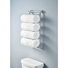 Smart And Chic Bathroom Towel Storage
