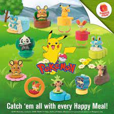 mcdonald s happy meal pokemon toys