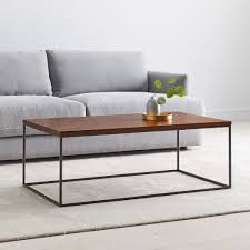 West elm's selection of modern coffee tables complements any modern living space. Streamline Coffee Table Dark Walnut Coffee Table West Elm Coffee Table Coffee Table Wood