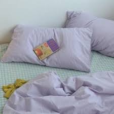 Ever Lasting Purple Checd Bedding
