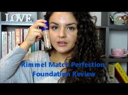 rimmel match perfection foundation