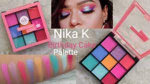 nika k eyeshadow palette birthday