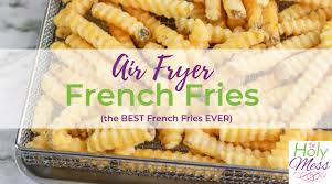 air fryer frozen french fries best