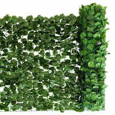 costway 59 in x 118 in faux ivy leaf