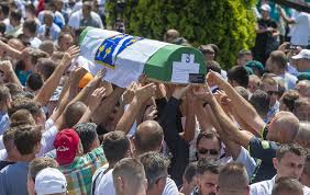 Srebrenica massacre, slaying of more than 7,000 bosniak (bosnian muslim) boys and men, perpetrated by bosnian serb forces in srebrenica, a town in eastern bosnia and herzegovina, in july 1995. Bosnian Muslims Mark 1995 Srebrenica Massacre With Fresh Burials The Times Of Israel