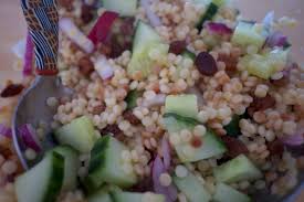 Toast the couscous in extra virgin olive oil. Recipe Couscous Salad Grandparents Nz