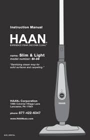 haan slim and light user manual