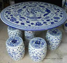 Chinese Porcelain Garden Table