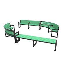 Recycled Plastic Bench Set Cab 704