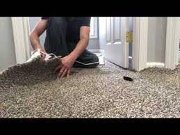 seam carpet with a clothes iron you