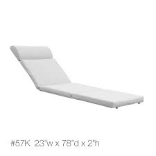 Outdoor Chaise Lounge Cushions Summit