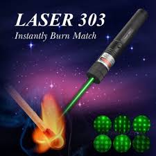 300mw Green Laser Pointer Light 532nm Beam Pen Flashlight