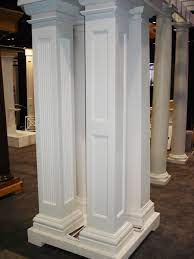 Square Fiberglass Porch Columns