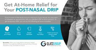 treating post nasal drip at home and in