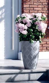 Round Tall Plant Pot Elegant Large