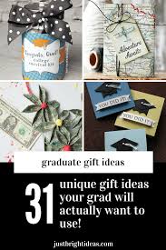 unique college graduation gift ideas
