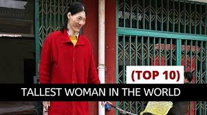 He goes on to say he felt uneasy when he first laid eyes on her and the enormity of the handshake. Top 10 Tallest Woman In The World Oasdom