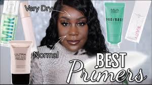 my top primers for normal to dry skin