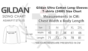 gildan ultra cotton long sleeves t