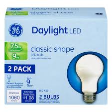 Save On Ge Led Daylight Light Bulb Classic Shape Non Dimmable 75w Replacement Order Online Delivery Giant