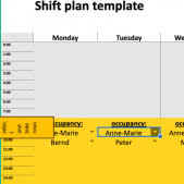 Employee vacation planner template excel 2020. Excel Templates For Shift Planning Time Tracking Absence
