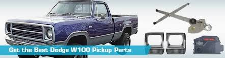 Dodge ram owner story — other categories. Dodge W100 Pickup Parts Partsgeek Com
