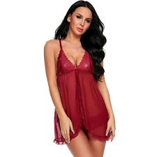 Avidlove Erotic Lace Underwear Sexy Lingerie Sexy Hot Erotic Babydoll Dress Women Lace Open Front Night Gown Mini Sex Clothing D18120802 Sexy Shopping