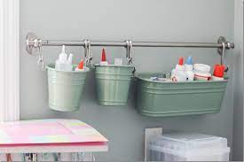 Ikea Fintorp Buckets For Wall Storage