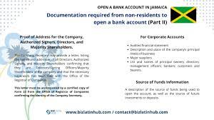 corporate bank account in jamaica