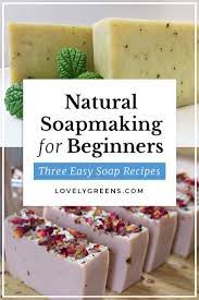 easy soap recipes for beginners