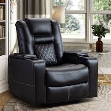 ebello power recliner chair leather