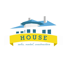 House Logo Design Template Stock Vector