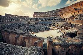 colosseum arena floor roman forum and