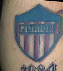 Campeón en 9 ocasiones de la liga colombiana. Tattoo Uploaded By Sebastiangonzalezcolpas97 Junior De Barranquilla 1924 566776 Tattoodo