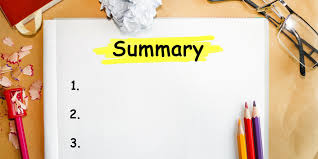 Here is a clear example you can use to understand the whole concept of summary writing: In A Nutshell How To Write A Lay Summary