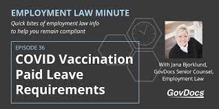covid vaccination paid leave