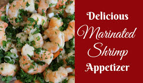 A mixture of cream cheese, sou. Delicious Marinated Shrimp Appetizer Simple Make Ahead Entertaining
