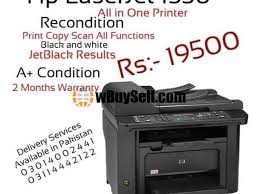 Price may be increased due to devaluation of currency, please call and reconfirm price before order. Hp Laserjet Mfp 1536 All In One Printer Recondition Printers