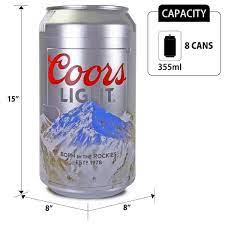 coors light 8 can portable mini fridge